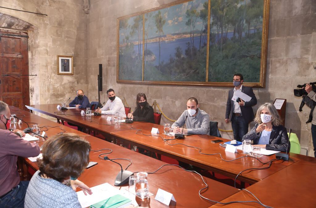 Reunió amb Francina Armengol, presidenta del Govern de les Illes Balears