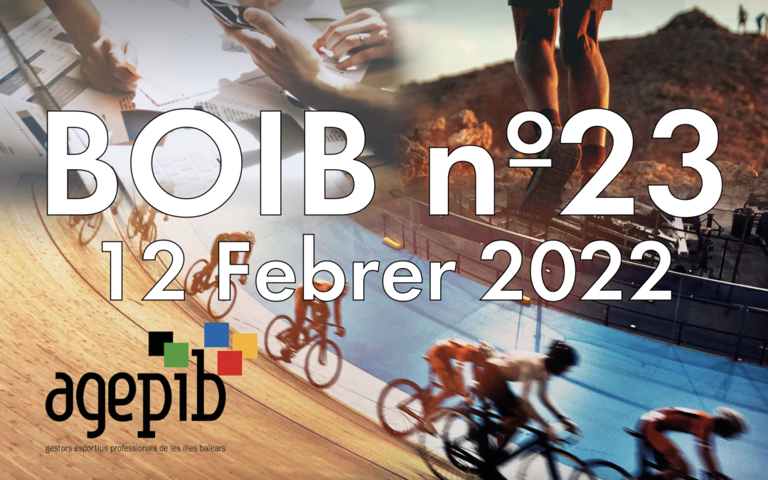 BOIB Núm. 23 12 de febrer de 2022