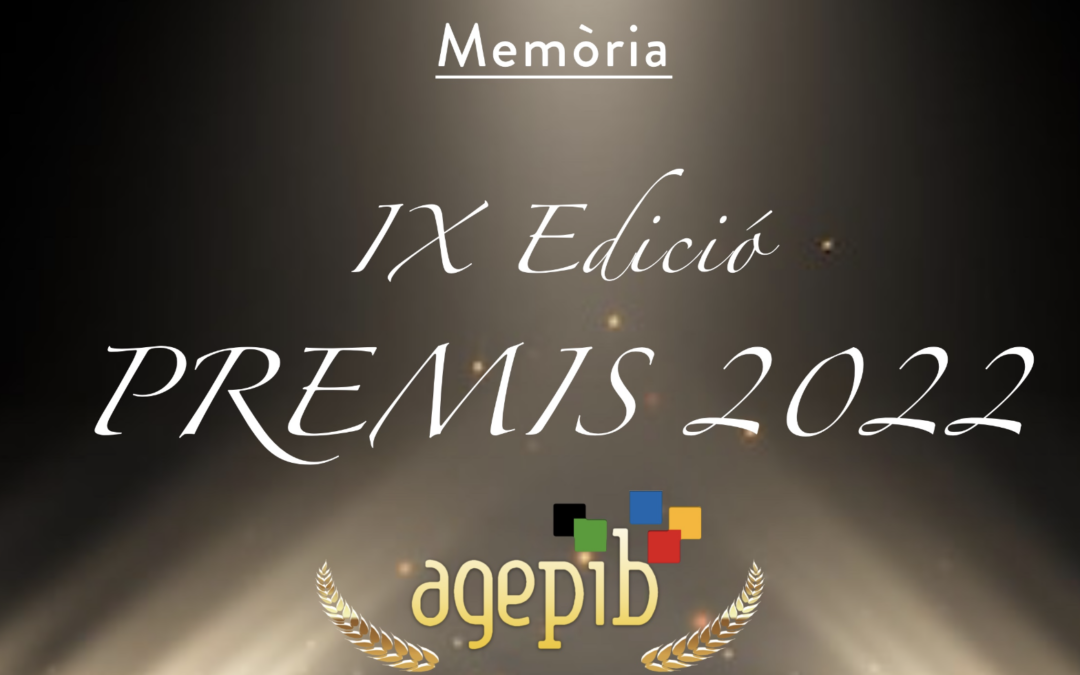 Memòria Premis AGEPIB 2022