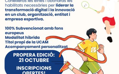 Nova edició del Programa de Transformació Digital per a Entitats Esportives